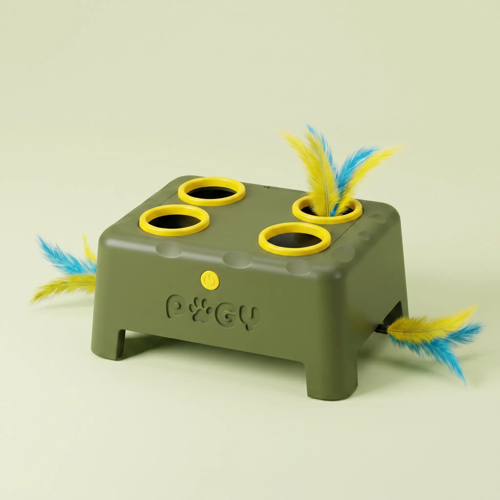 Pugy MoleHit — Brinquedo Tapa-Toupeira Eletrônico para Gatos