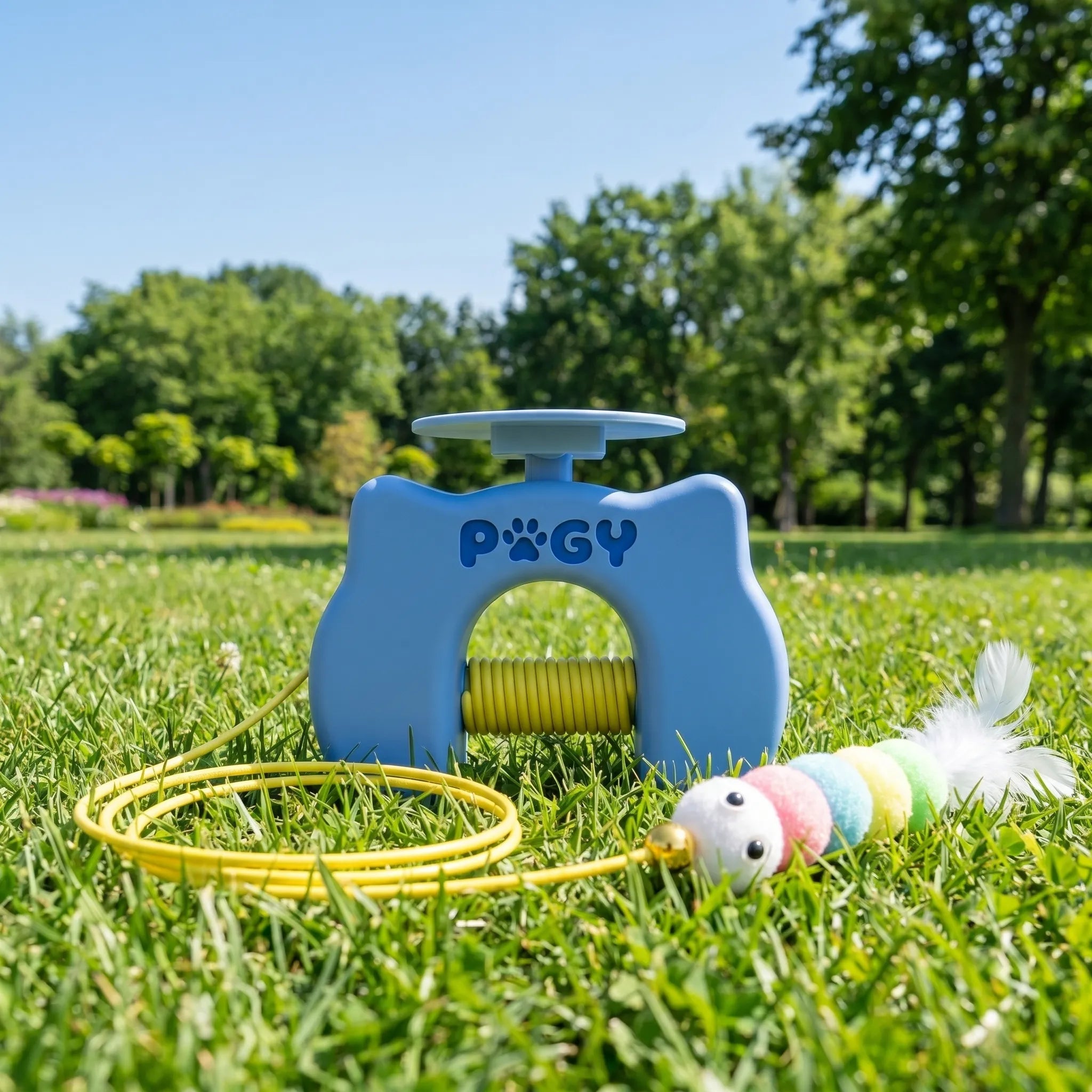 Pugy SkyPlay — Brinquedo Eletrônico Autônomo para Gatos.