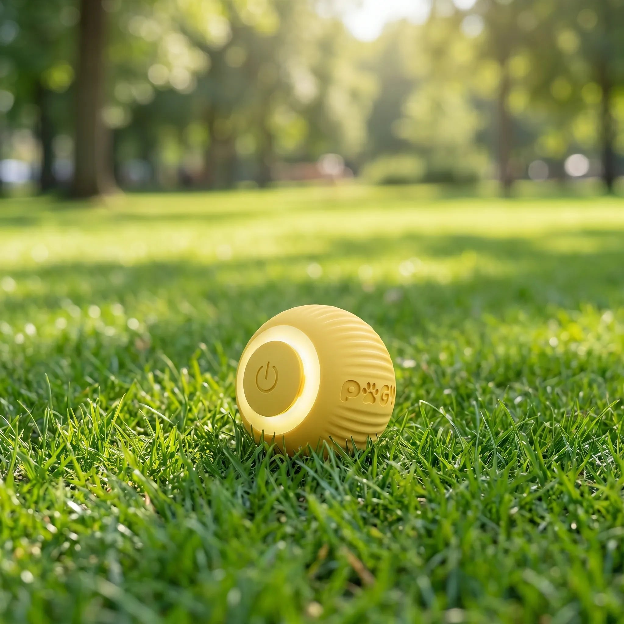 Pugy RollSpin — Bola Eletrônica Autônoma para Gatos